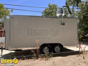 2022 8' x 16' Kitchen Food Concession Trailer with Fire Suppression System