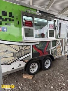 2022 8.5' x 20' Kitchen Food Concession Trailer with Fire Suppression System