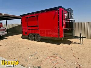 NEW - 2026 8' x 16' Kitchen Food Concession Trailer with Fire Suppression System
