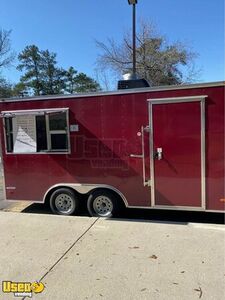 2019 Freedom 8.5' x 16' Mobile Kitchen Food Concession Trailer