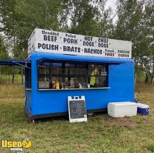 Licensed Turnkey Waymatic Food Trailer with 2001 Chevrolet Express 21' Van