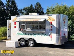 2019 8.5' x 14' Food  Concession Trailer | Mobile Food Unit