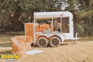 Cute and Charming 4' x 8' WW Mobile Bar Horse Trailer with 2022 Interior