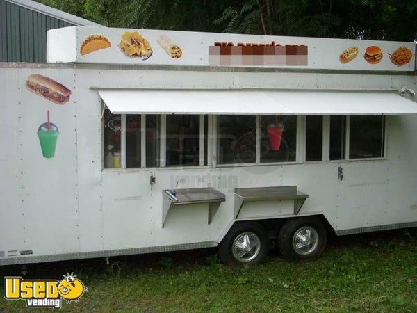 20' Mayhem Food Concession Trailer