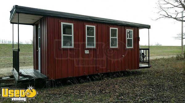 2014 8' x 17' Food Concession Trailer with Porch