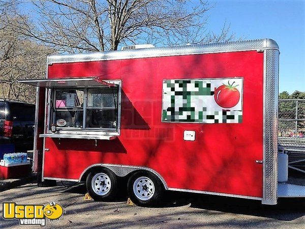 2013 - 8.5' x 14' Food Concession Trailer