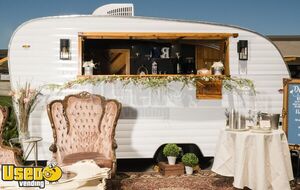 Gorgeous Vintage Restored 1959 - 7' x 12' Shasta Beverage and Coffee Trailer