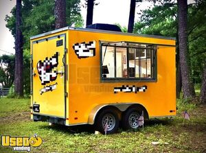 2020 7' x 12' Food Concession Trailer / Kitchen Food Trailer