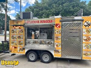 2021 - 16' Kitchen Food Concession Trailer with Pro-Fire Suppression