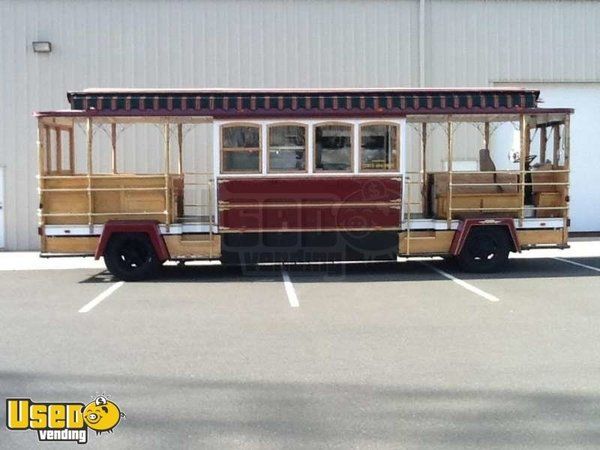 Lightly Used Ford Trolley Style Kitchen Food Truck / Mobile Food Unit