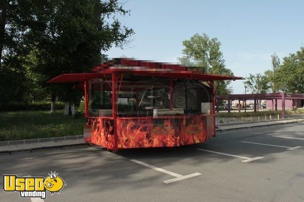 2016 - 2' x 5' BBQ Concession Trailer