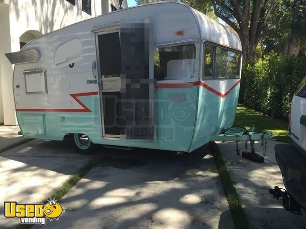 7' x 15' Shaved Ice Concession Trailer