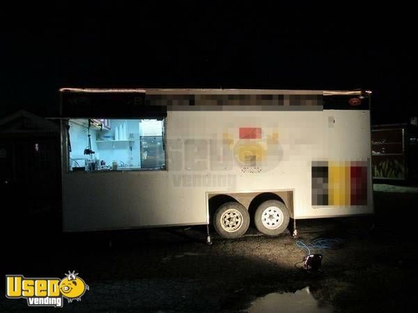 8' x 18' Food Concession Trailer