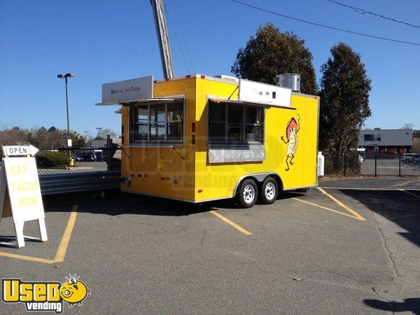 2010 - 8.5' x 16' Food Concession Trailer