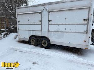 7.6' x 15.6' Wells Cargo Concession Trailer/ Mobile Vending Unit