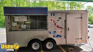 Used Mobile Concession Trailer / Mobile Food Vending Unit