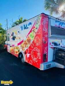 Fully-Loaded Chevrolet P30 Step Van Kitchen Food Truck with Pro-Fire