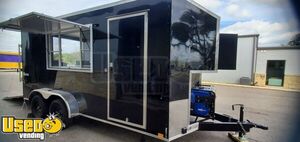 New - 2023 7' x 16' Cargo Express Kitchen Food Trailer | Food Concession Trailer