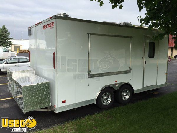 2014 - 8.5' x 18' Custom Built Pizza Concession Trailer