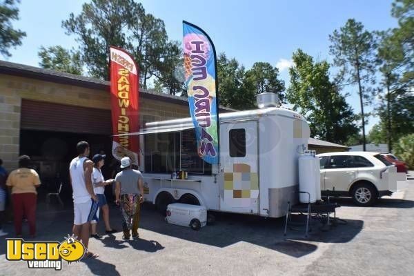 8.5' x 16' Food Concession Trailer