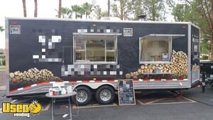 2015 - 9' x 22' Wood-Fired Pizza Concession Trailer / Mobile Pizzeria