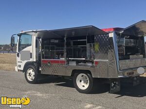 2017 Isuzu NPR Gas HD Lunch Serving Food Truck