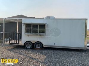 BRAND NEW 2021 Eagle Cargo 8.5' x 18' Kitchen Food Trailer with 6' Porch
