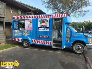 2009 24' Ford E-350 Super Duty Ice Cream  and Snow Cone Truck with 2021 Kitchen Built-Out