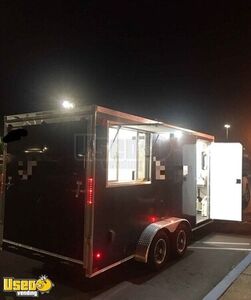 Preowned 2019 - 7.5' x 16' Basic Concession Vending Trailer