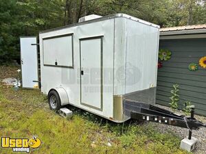 2023 - 6' x 12' Quality Cargo Food Concession Trailer Mobile Vending Unit