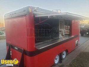 Well-Equipped 8' x 16' Food Concession Trailer with Pro-Fire