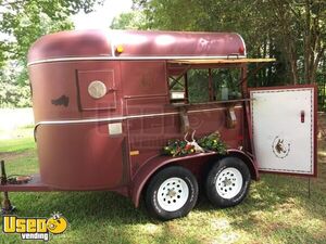 2003 - 7' x 10' Converted Horse Trailer - Empty Concession Trailer