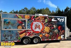 Well Equipped - Kitchen Food Concession Trailer with Fire Suppression System