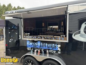 Turnkey - 8' x 16' Beverage and Coffee Concession Trailer Mobile Vending Unit