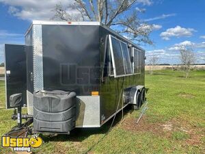 Versatile - 6' x 18' Kitchen Food Concession Trailer with Fire Suppression System