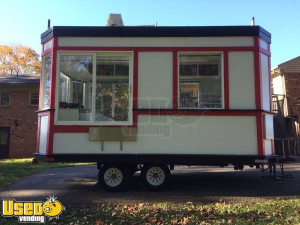 2011 8.5' x 16' Ice Cream & Food Concession Trailer