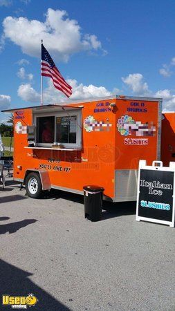 2012 - 6' x 12' Turnkey Italian Ice Concession Trailer