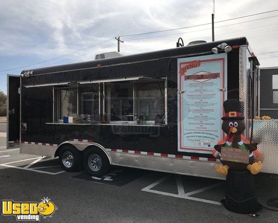 2017 Cargo Craft 8.5' x 20' Food Concession Trailer w/ Pro Fire System