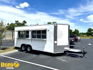 NEW 2023 - 8.5' x 18' Empire Cargo Kitchen Concession Trailer