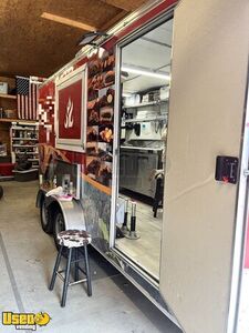 2019 - Diamond 8' x 17' Barbecue Concession Trailer with Fold Down Patio