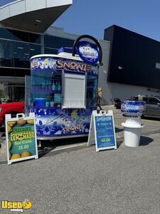 2019 5' x 8' Snowie Shaved Ice Trailer | Snowball Concession Trailer