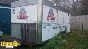 Versatile - 18' Shaved Ice Trailer Snowball Concession Unit