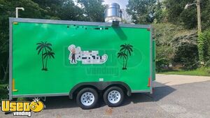 2023 7' x 14' Kitchen Food Concession Trailer with Fire Suppression System