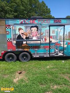 2023 Quality Cargo 8.5' x 20' Mobile Kitchen Food Concession Trailer w/ Enclosed Porch