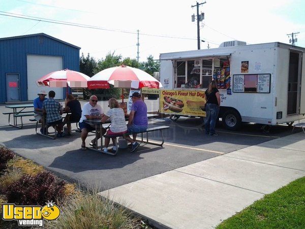 8' x 16' Food Concession Trailer