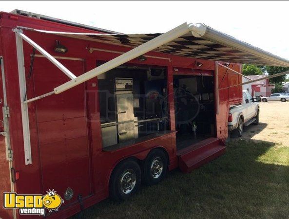 8.6' x 22' Food Concession Trailer