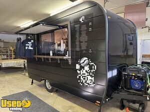 Well Equipped - 2024 7' x 16' Mobile Coffee Concession Trailer