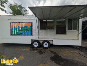 2015 24' Mobile/Catering Kitchen Food Concession Trailer with Pro Fire System