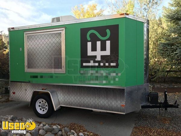 2014 - 6' x 13.5' Food Concession Trailer