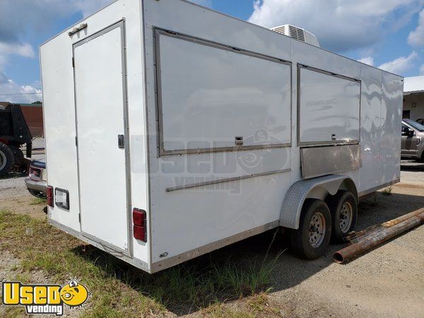 2008 - 7' x 20' C&W Mutli-Purpose Food Concession Trailer